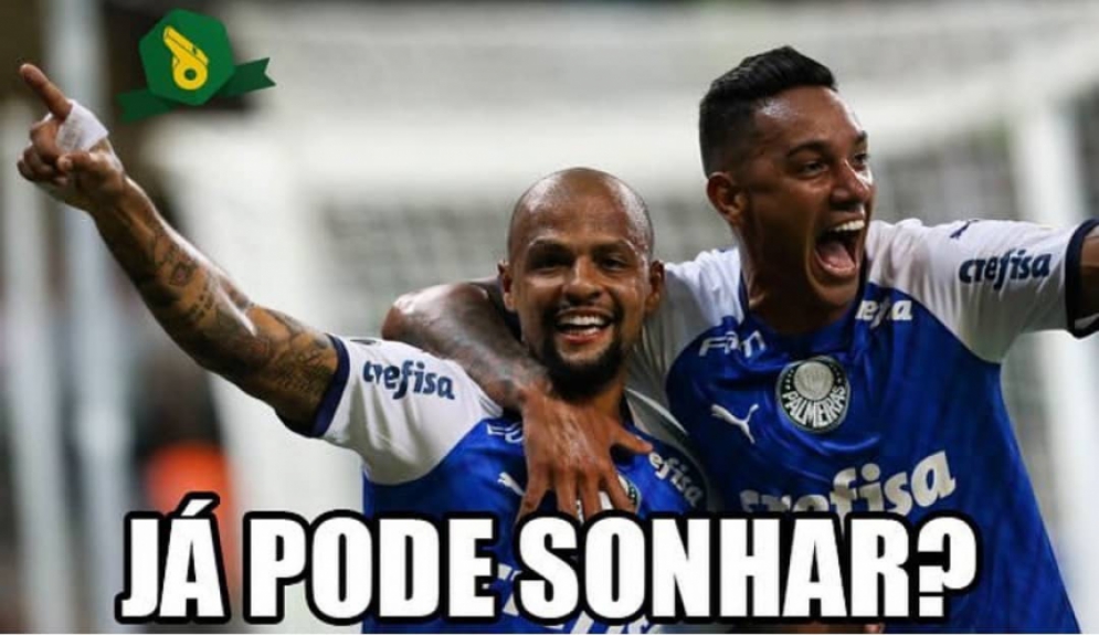 Torcedores do Palmeiras mostram empolgação após início na Libertadores