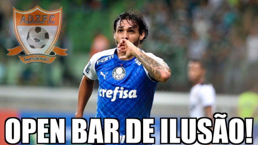 Torcedores do Palmeiras mostram empolgação após início na Libertadores