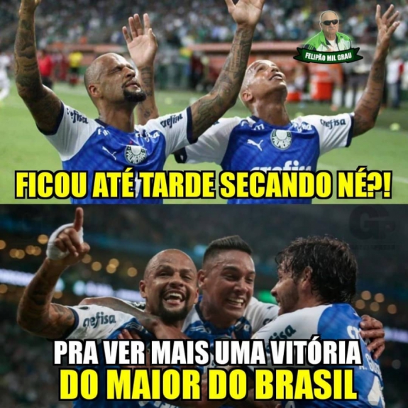 Torcedores do Palmeiras mostram empolgação após início na Libertadores