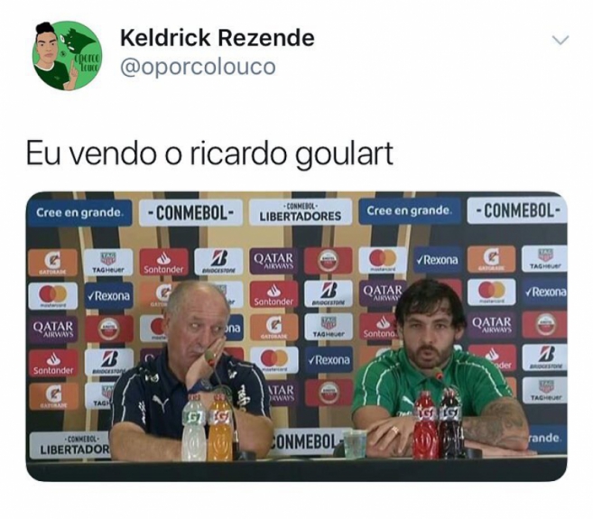 Torcedores do Palmeiras mostram empolgação após início na Libertadores
