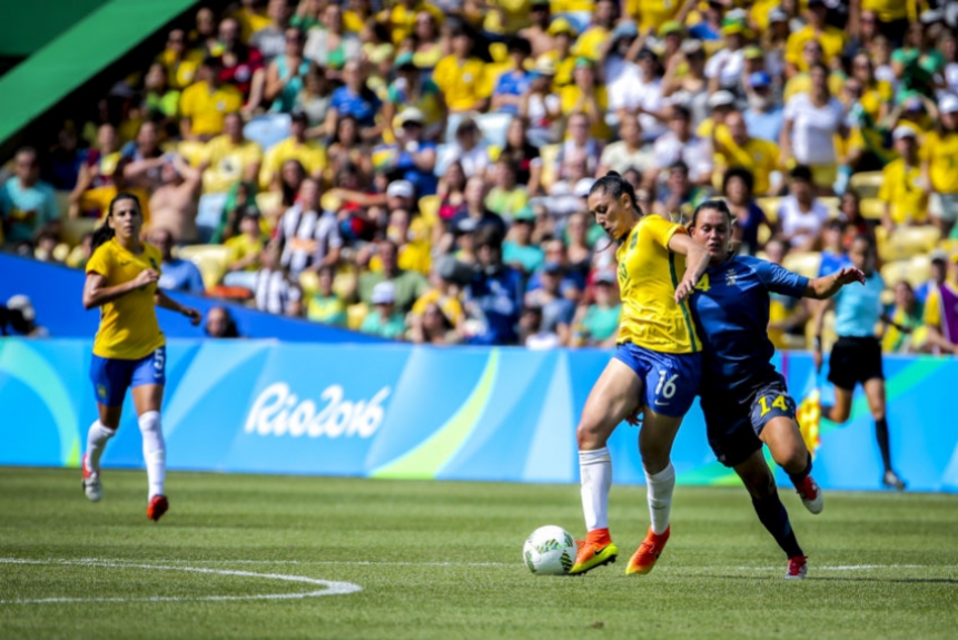 Brasil x Suécia, Olimpíadas de 2016, no Maracanã