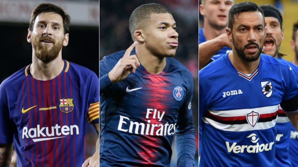 Messi, Mbappé e Quagliarella