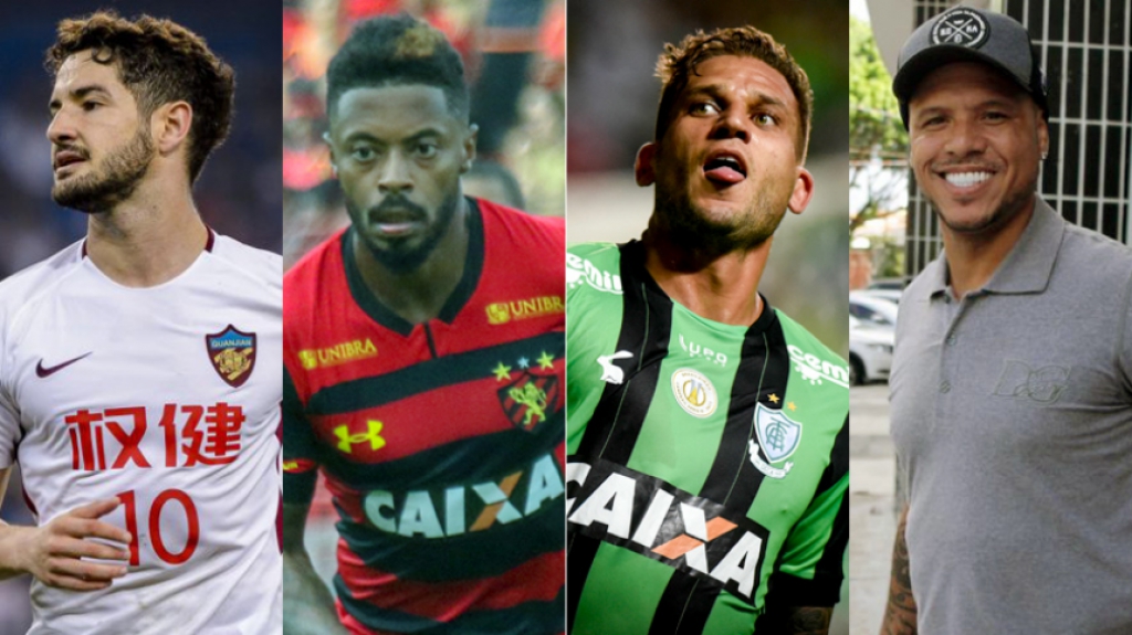 Montagem - Alexandre Pato + Michel Bastos + Rafael Moura + Luis Fabiano
