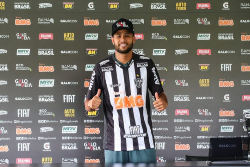 Geuvânio fica no clube mineiro até o fim de 2019 por empréstimo