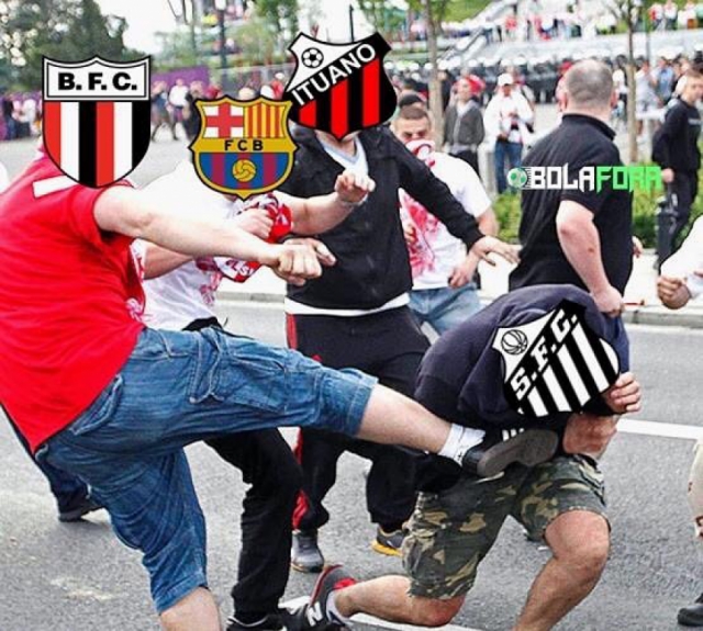 Os melhores memes de Botafogo-SP 4 x 0 Santos