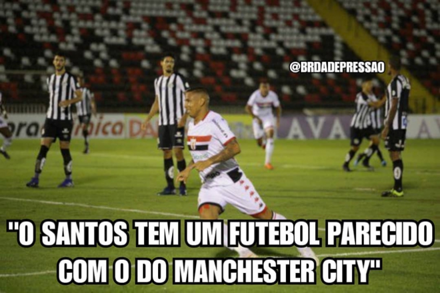 Os melhores memes de Botafogo-SP 4 x 0 Santos