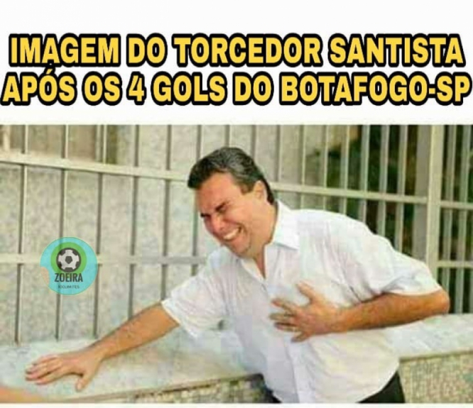 Os melhores memes de Botafogo-SP 4 x 0 Santos