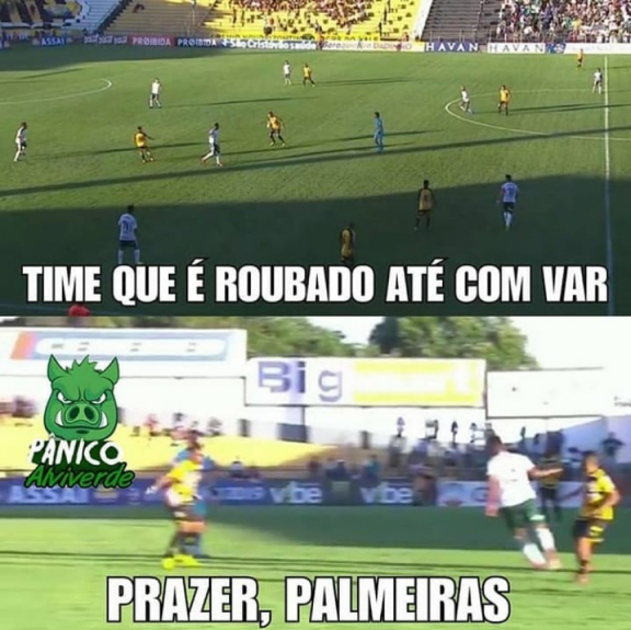 Memes: Novorizontino 1 x 1 Palmeiras