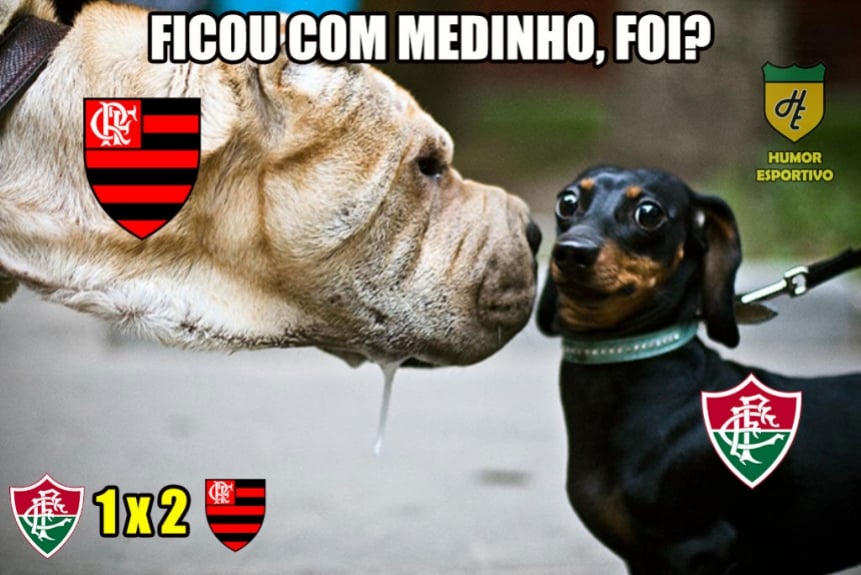 Os melhores memes da vitÃ³ria do Flamengo sobre o Fluminense