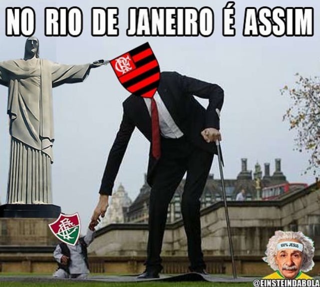 Os melhores memes da vitÃ³ria do Flamengo sobre o Fluminense