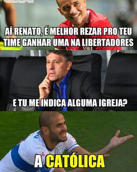 Os memes da derrota do Grêmio para o Universidad Católica