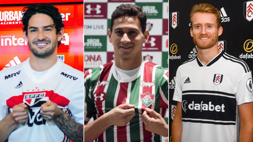 Montagem - Pato, Ganso e Schurlle (Fulham)
