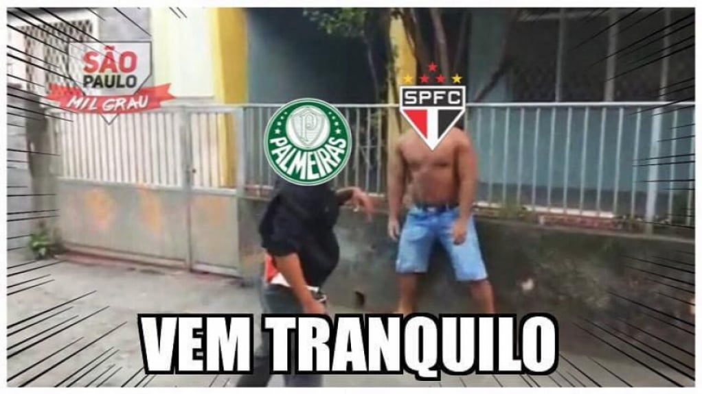 Os melhores memes do confronto entre Palmeiras e São Paulo