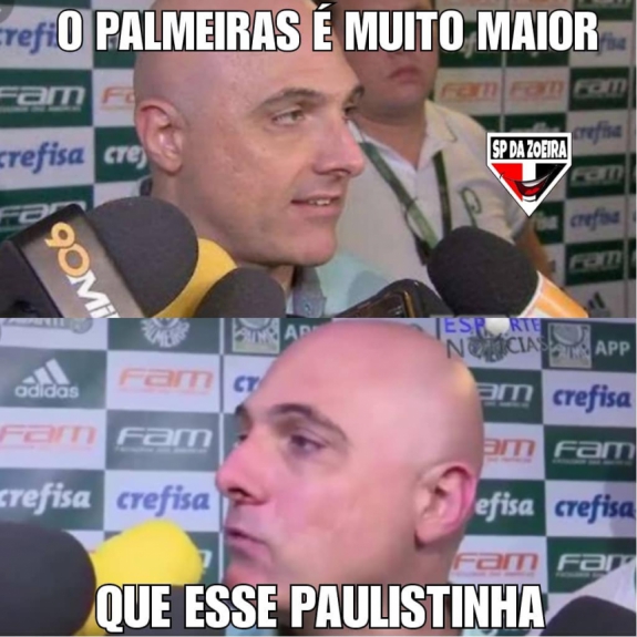 Os melhores memes do confronto entre Palmeiras e São Paulo