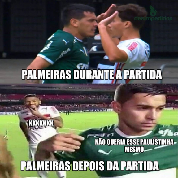 Os melhores memes do confronto entre Palmeiras e São Paulo