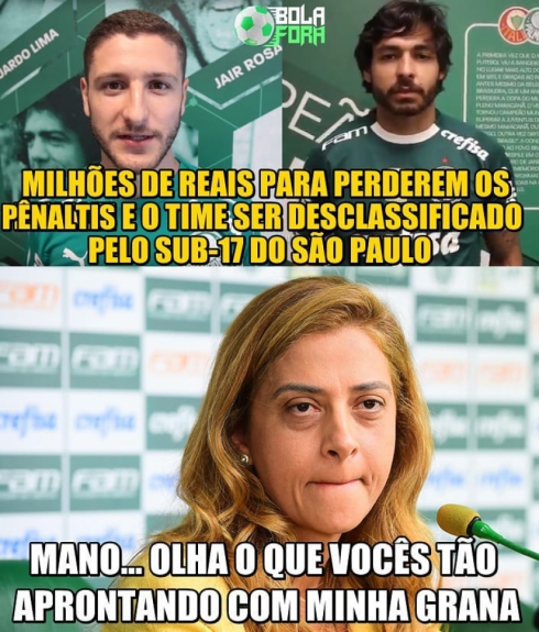 Os melhores memes do confronto entre Palmeiras e São Paulo