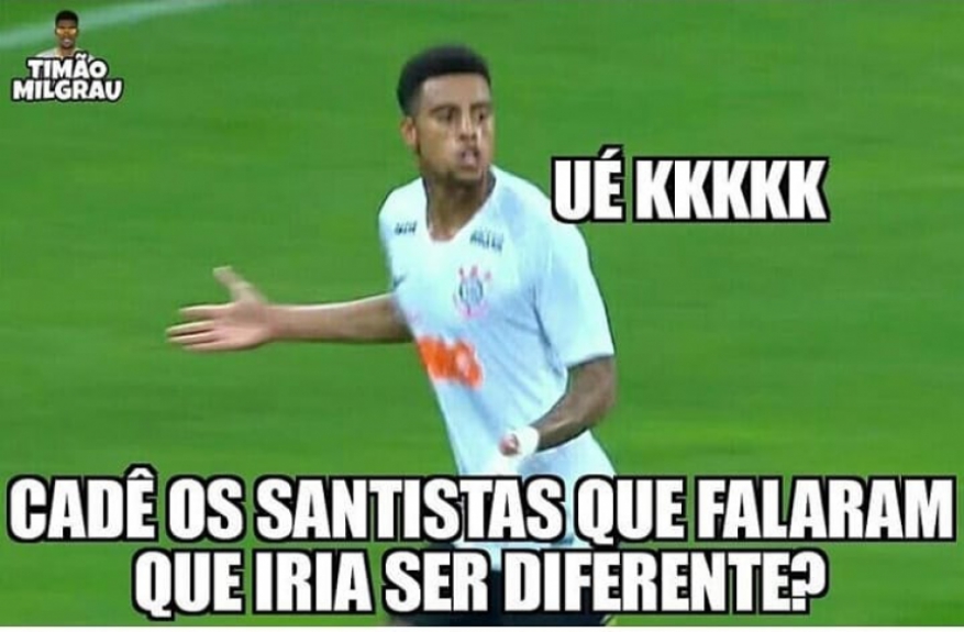 Os memes de Santos x Corinthians