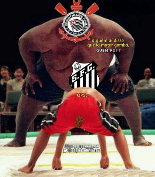 Os memes de Santos x Corinthians