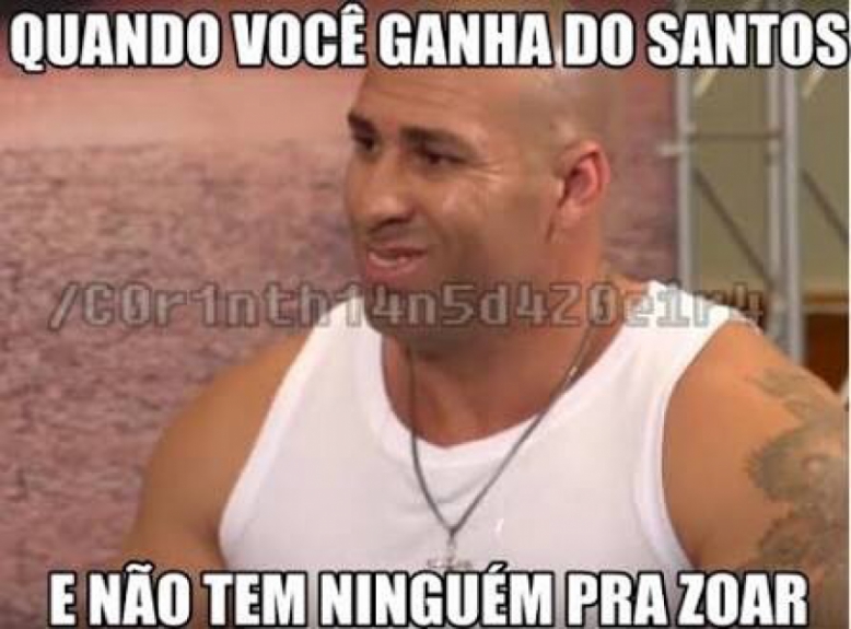 Os memes de Santos x Corinthians