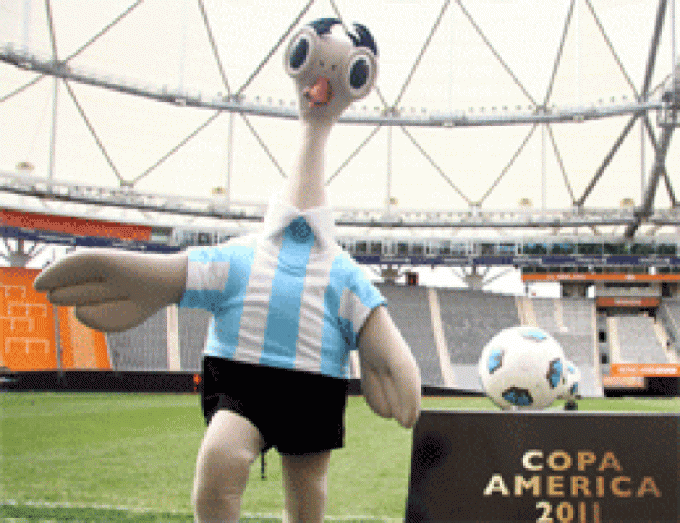 Mascote da Copa América de 2011