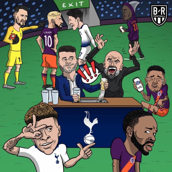 Memes: Tottenham 1 x 0 Manchester City