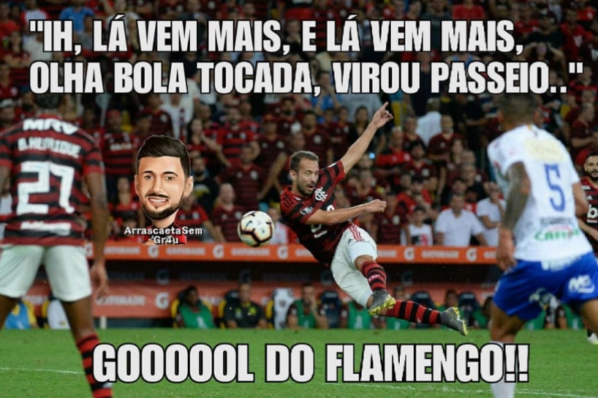 Os melhores memes de Flamengo 6 x 1 San José
