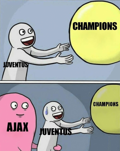 Eliminação da Champions League rende piadas com a Juventus