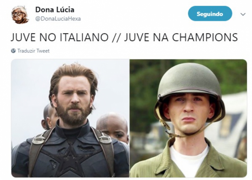 Eliminação da Champions League rende piadas com a Juventus