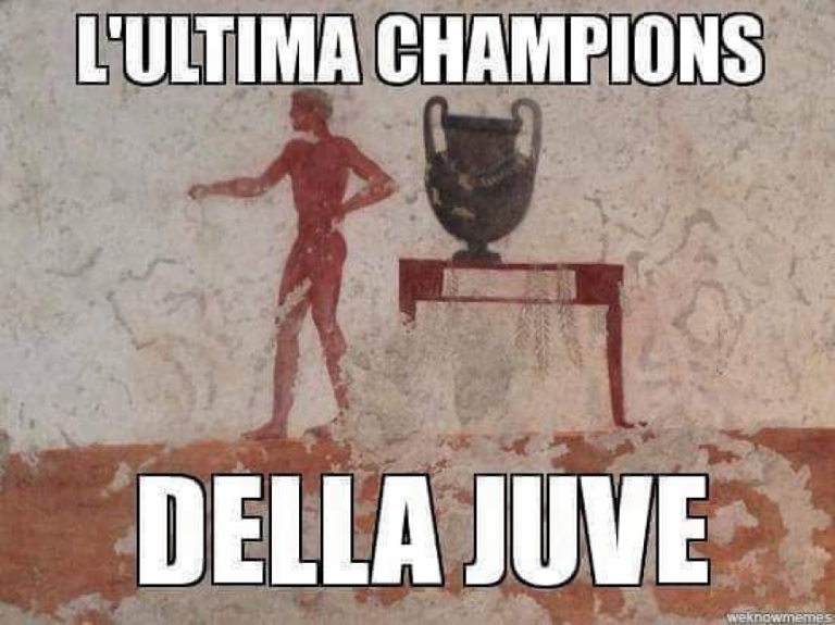 Eliminação da Champions League rende piadas com a Juventus