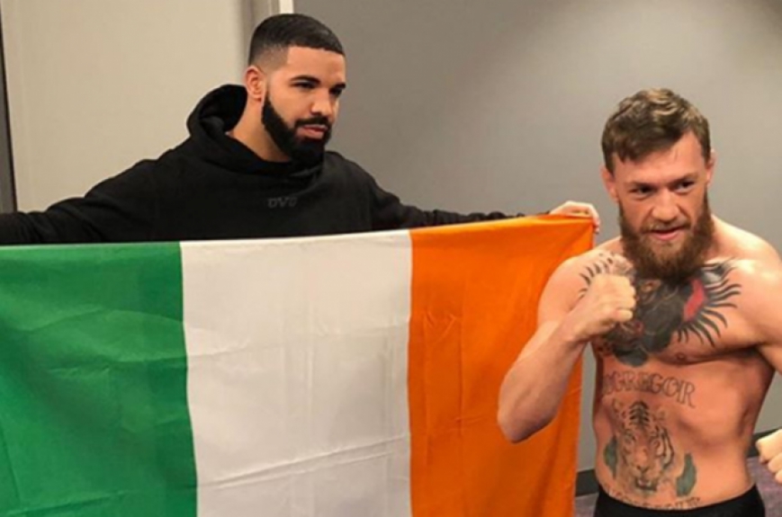Em 2018, no UFC 229, Drake declarou todo seu apoio a Conor McGregor, mas o irlandês acabou derrotado por Khabib Nurmagomedov