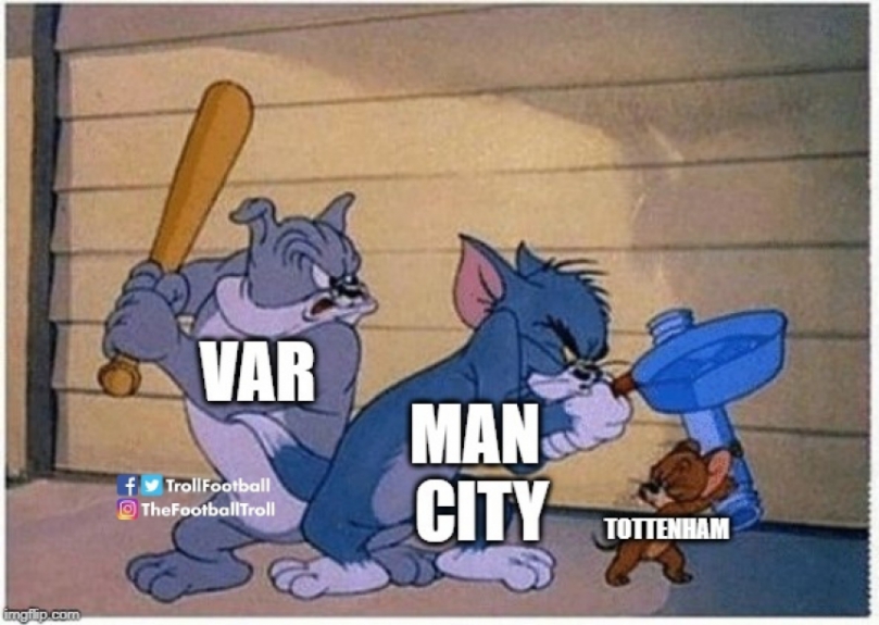 Champions League: os memes da classificação do Tottenham sobre o Manchester City