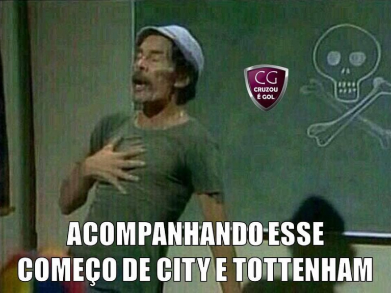 Champions League: os memes da classificação do Tottenham sobre o Manchester City