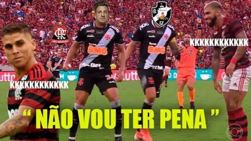 Os melhores memes do tÃtulo do Flamengo sobre o Vasco