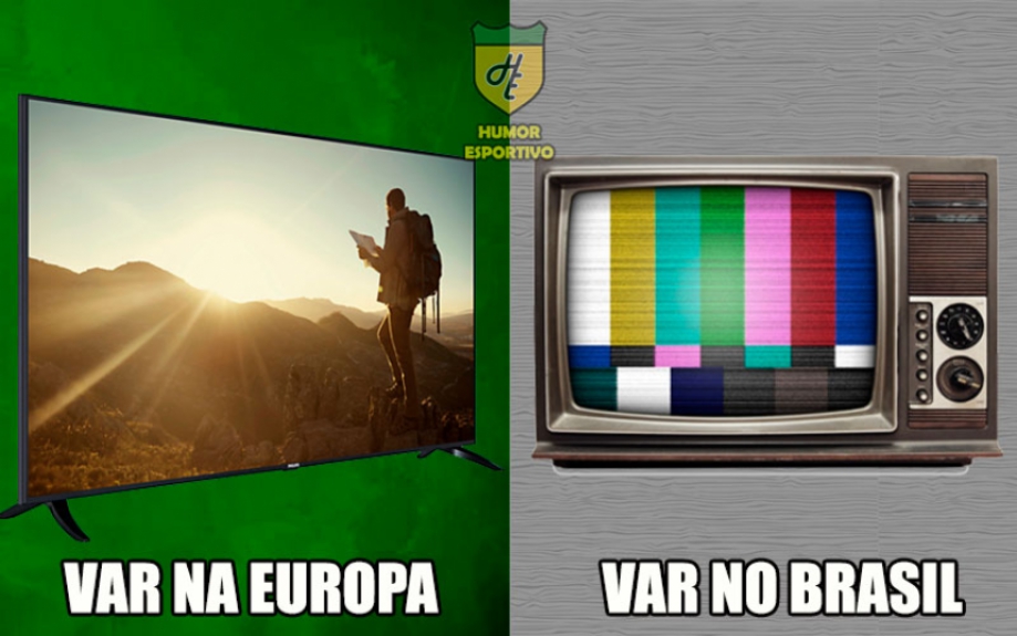 VAR na Europa x VAR no Brasil