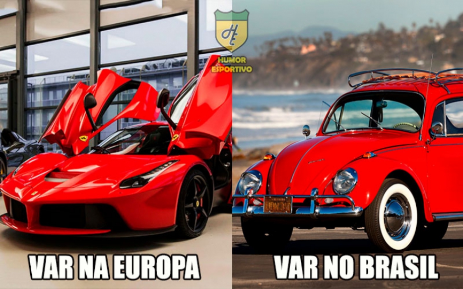 VAR na Europa x VAR no Brasil