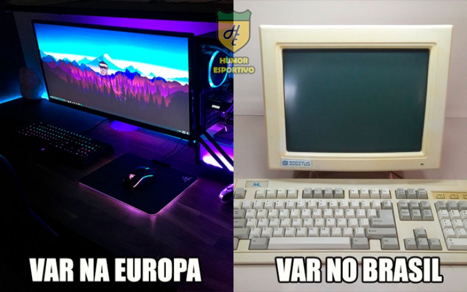 VAR na Europa x VAR no Brasil