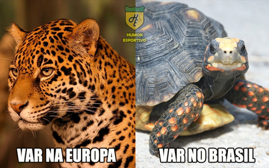 VAR na Europa x VAR no Brasil