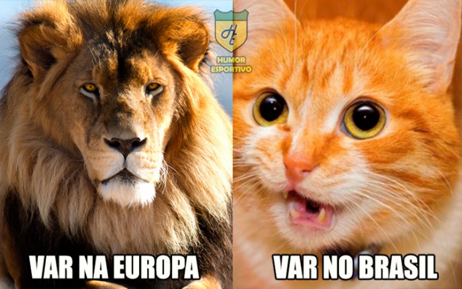 VAR na Europa x VAR no Brasil