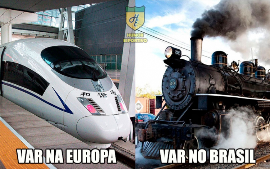 VAR na Europa x VAR no Brasil