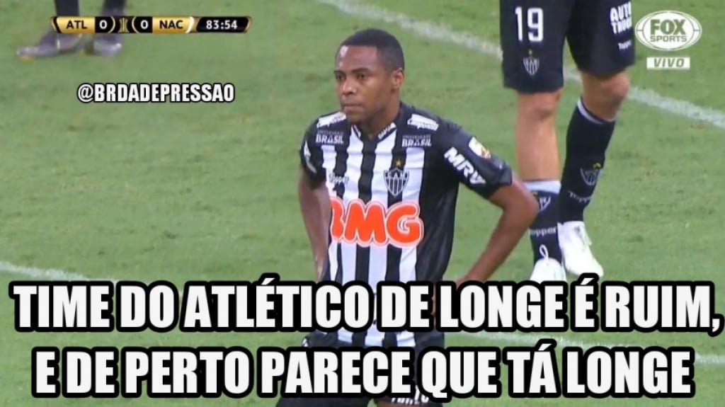 Os memes da derrota do Atlético-MG para o Nacional-URU