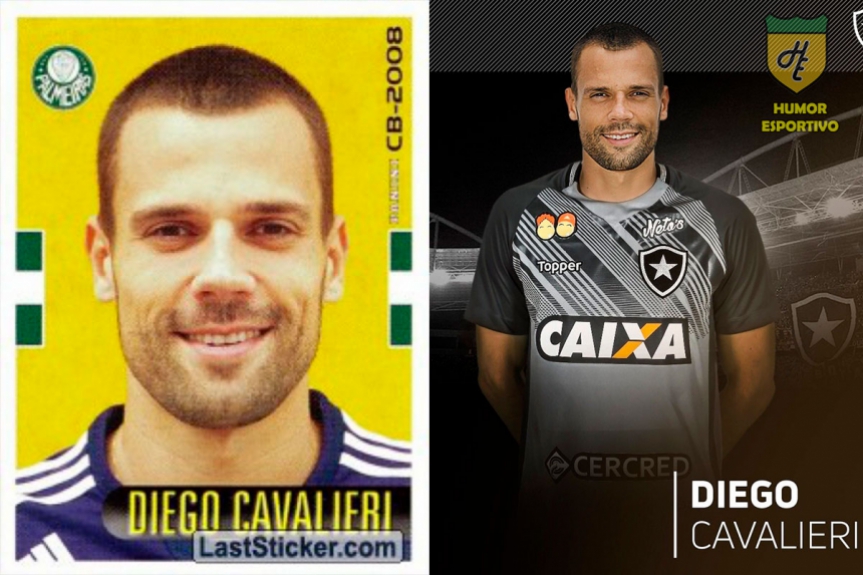 Diego Cavalieri em 2008 no Palmeiras. Esse ano disputará o Brasileirão pelo Botafogo