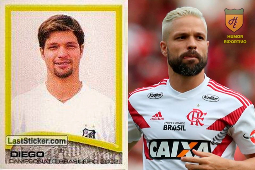 Diego em 2002 pelo Santos. Esse ano disputará o Brasileirão pelo Flamengo