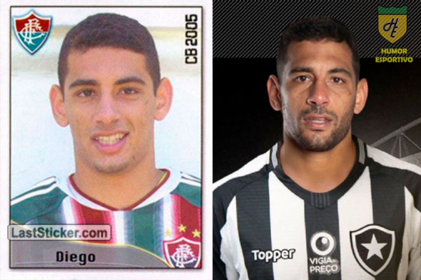 Diego Souza em 2005 pelo Fluminense. Esse ano disputará o Brasileirão pelo Botafogo