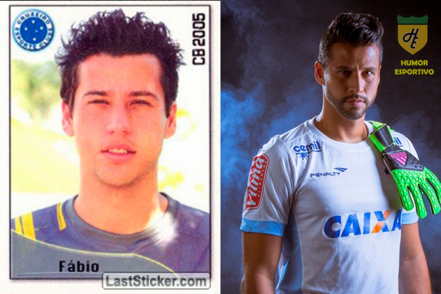 Fábio em 2005 pelo Cruzeiro. Esse ano disputará mais um Brasileirão pela Raposa
