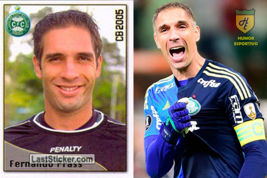 Fernando Prass em 2005 pelo Coritiba. Esse ano disputará o Brasileirão pelo Palmeiras