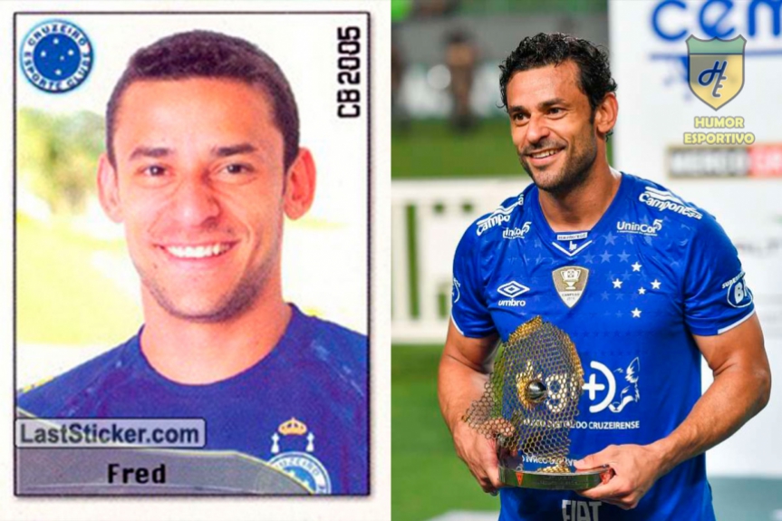 Fred em 2005 pelo Cruzeiro. Esse ano disputará novamente um Brasileirão pelo time mineiro