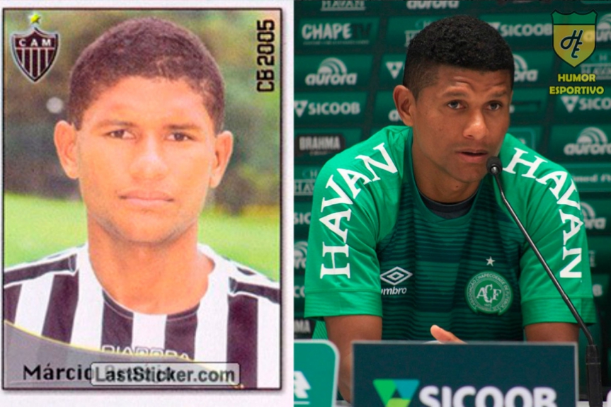 Márcio Araújo em 2005 pelo Atlético-MG. Esse ano disputará o Brasileirão pela Chapecoense