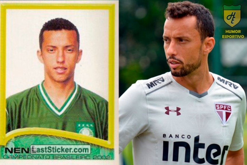 Nenê em 2002 pelo Palmeiras. Esse ano disputará o Brasileirão pelo São Paulo