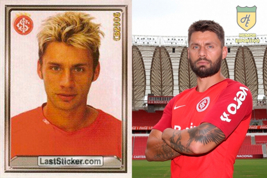 Rafael Sóbis em 2006 pelo Internacional. Esse ano disputará novamente o Brasileirão pelo Colorado
