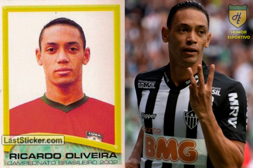 Ricardo Oliveira em 2002 pela Portuguesa. Esse ano disputará o Brasileirão pelo Atlético-MG